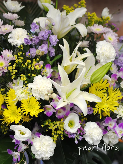 スタンドフラワー 制作例 020（PF-LEGACY-ST-020）